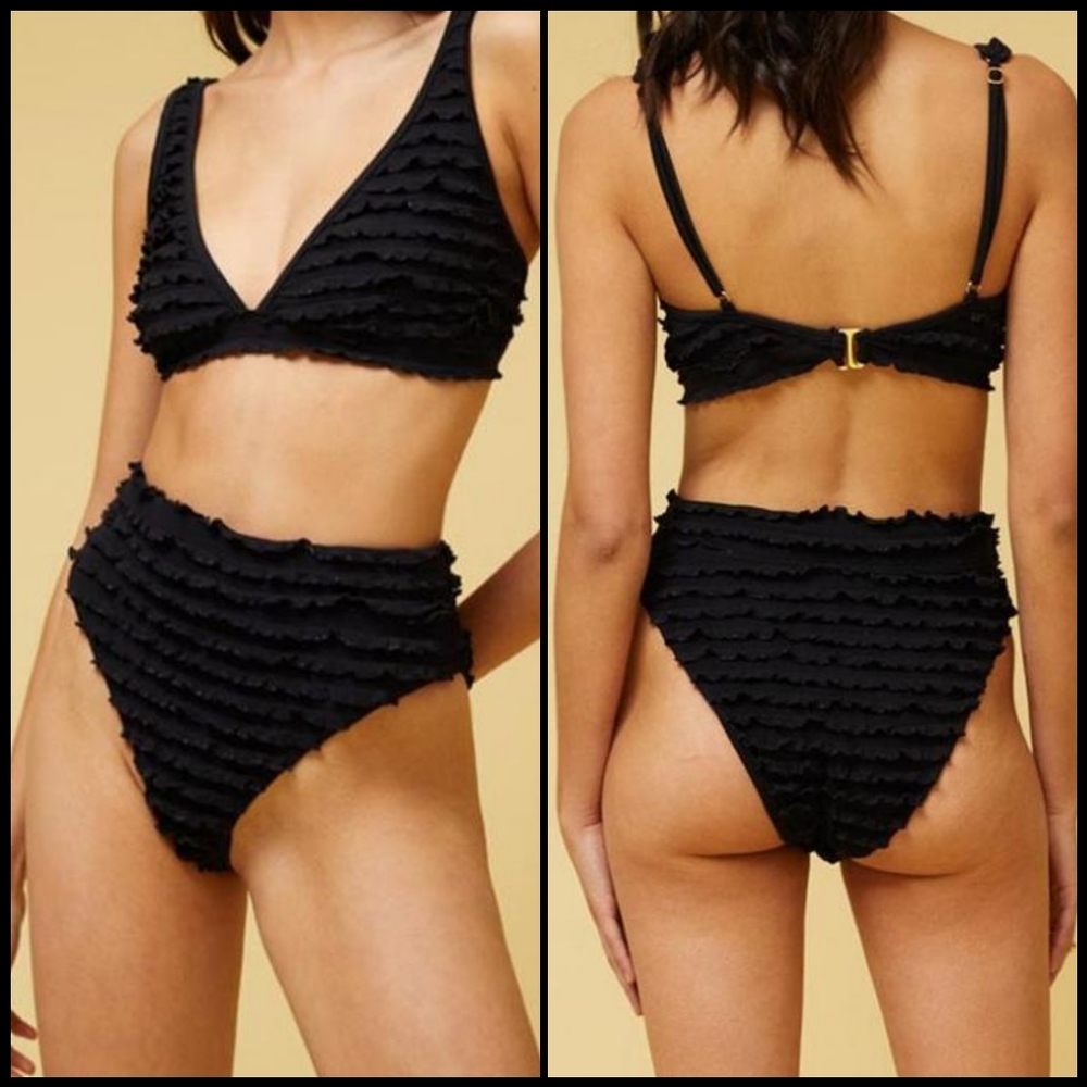 NWT Suboo Casius High Waist Bottoms Only in Black